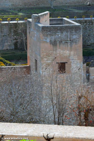 Torre del Cadí desde la Almunia del Generalife