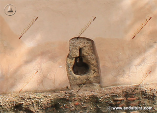 Detalle tronera del Baluarte de la Torre de las Cabezas