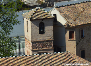 Iglesia de San Juan de los Reyes desde la Torre de la Vela de la Alhambra