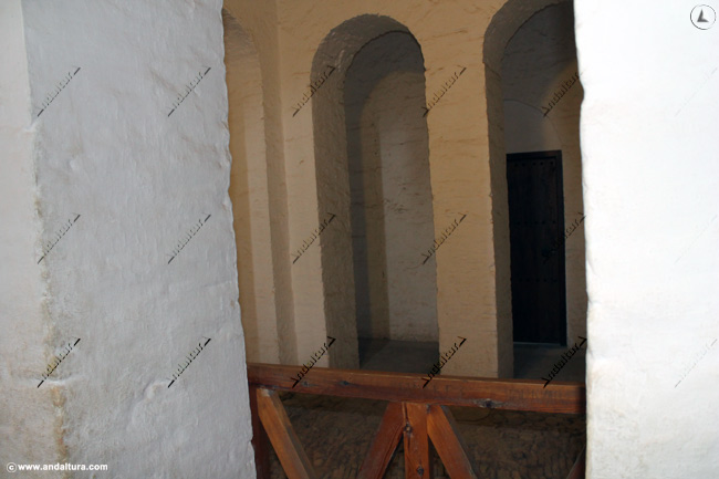 Planta interior de la Torre de la Vela antes de ascender a su terraza