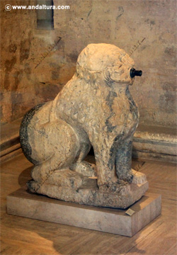 León del Maristán, en el Museo de la Alhambra