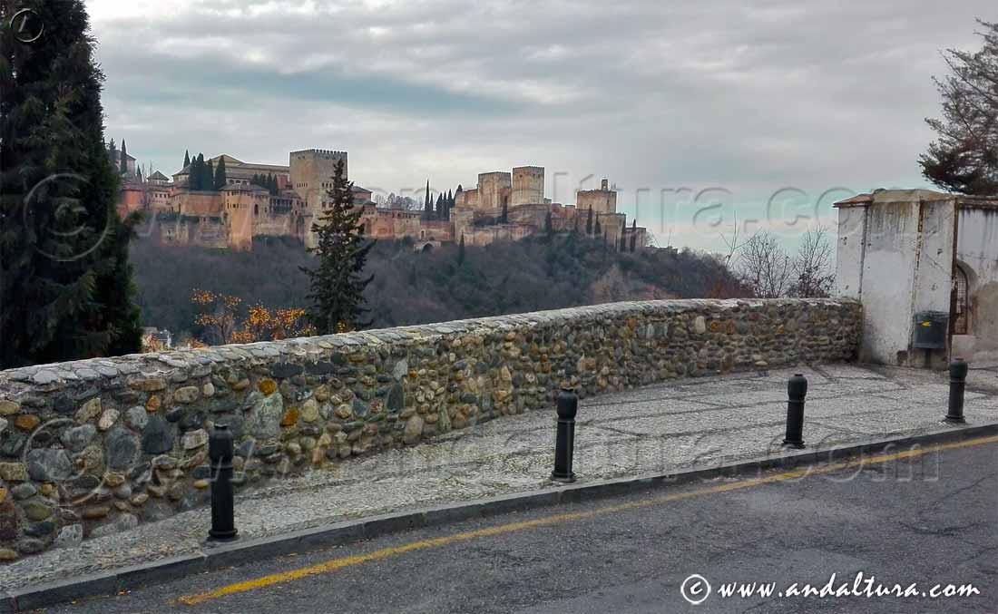 Mirador del Camino del Sacromonte y la Alhambra
