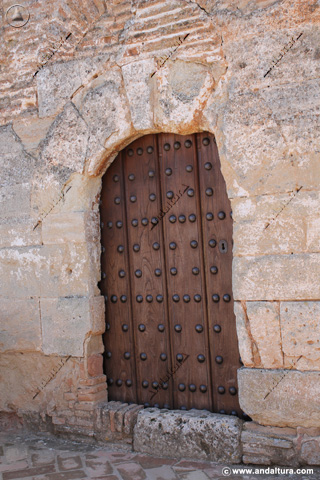 Puerta de entrada a la Torre de los Picos - Recorrido por el Partal de la Alhambra