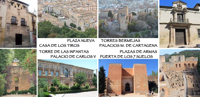 Leyendas con los lugares donde llegaban los túneles y subterráneos de la Alhambra