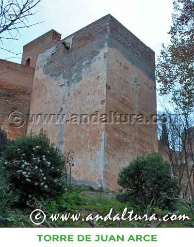 Torres de la Alhambra: Accesos a la Torre de Juan Arce