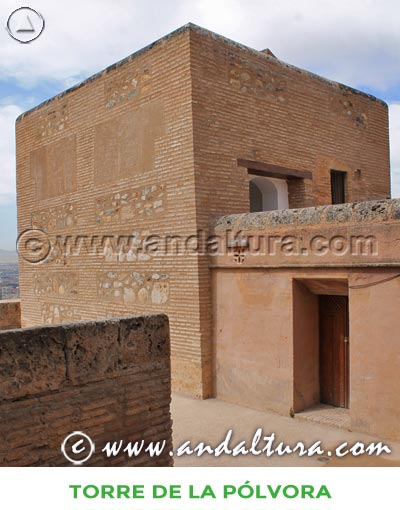Torres de la Alhambra: Accesos a la Torre de la Pólvora