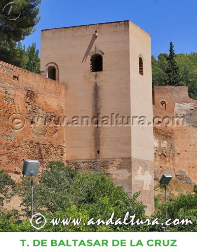 Torres de la Alhambra: Accesos a la Torre de Baltasar de la Cruz