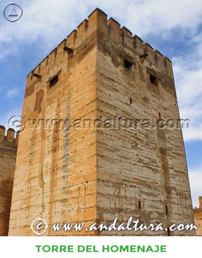 Torres de la Alhambra: Accesos a la Torre del Homenaje