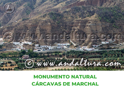 Espacios Naturales de Granada: Monumento Natural Cárcavas de Marchal