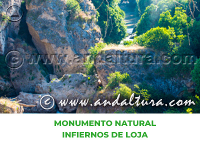 Espacios Naturales de Granada: Monumento Natural Infiernos de Loja