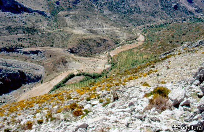 Valle y Veredas de varias Rutas por la Sierra de Castril