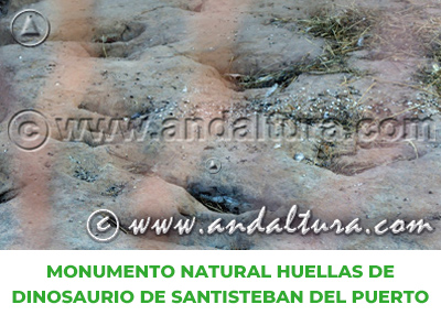 Espacios Naturales de Jaén: Monumento Natural Huellas de Dinosaurio de Santisteban del Puerto