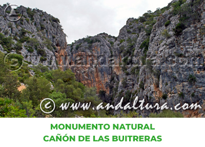 Espacios Naturales de Málaga: Monumento Natural Cañón de las Buitreras
