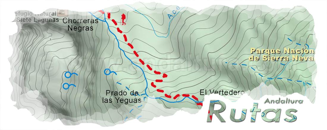 Ruta de Senderismo de Trevélez a la Cañada de Siete Lagnas: Cabecera