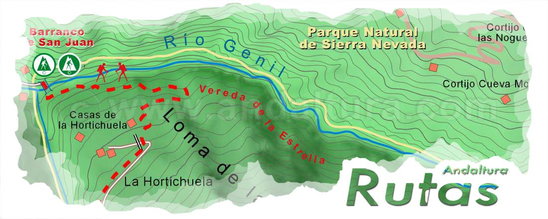 Ruta de Senderismo por el Barranco de San Juan y la Vereda de la Estrella a los Refugios de Cabañas Viejas y del Hornillo: Cabecera