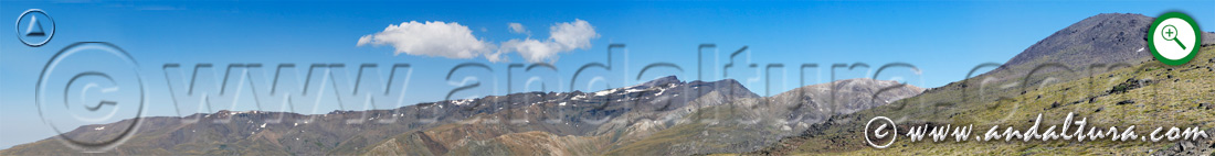 Tresmiles de Sierra Nevada desde las proximidades del Alto del Chorrillo