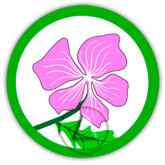Logo flores rosas - Catálogo flora de Andalucía de Andaltura