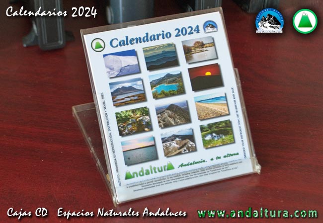 Anuncio Caja CD 2024 de los Espacios Naturales de Andalucía
