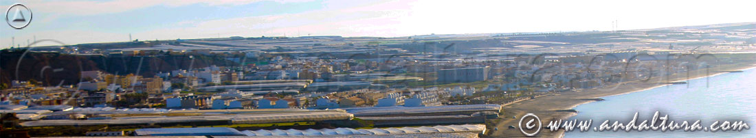 Vistas desde la Torre Alhambilla - Costa de Almería