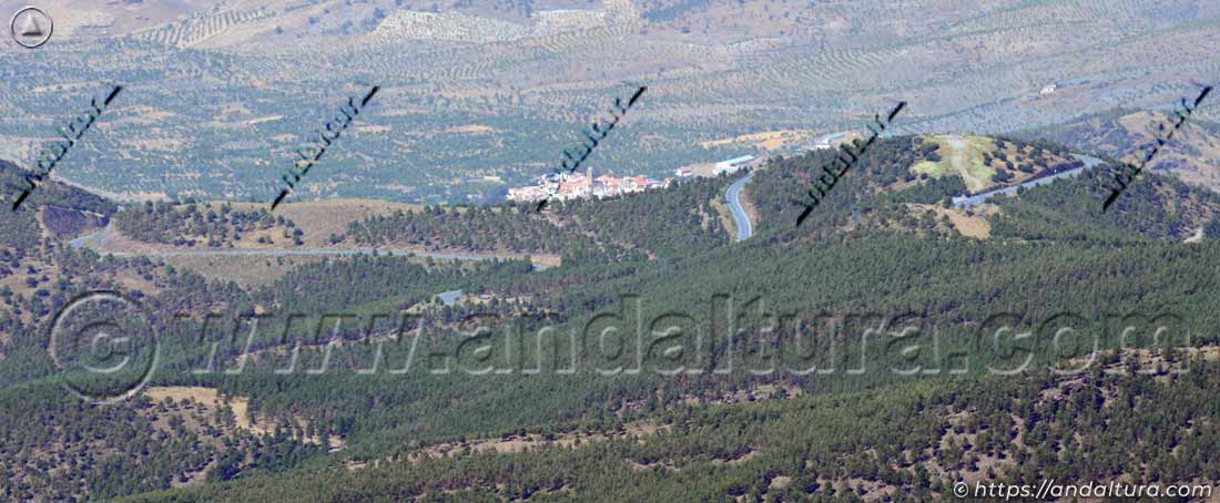 Carretera A-337 y Mirador del Marquesado