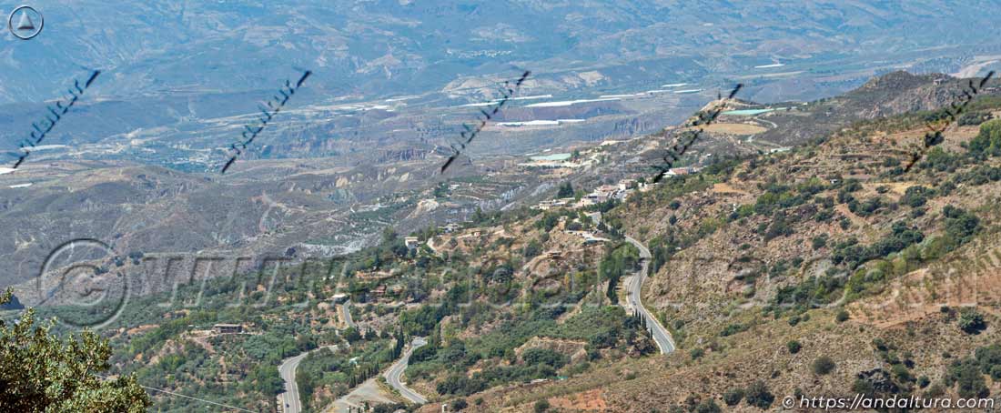 Carretera A-337 Ugíjar, Cherín, Picena y Laroles al Puerto de la Ragua