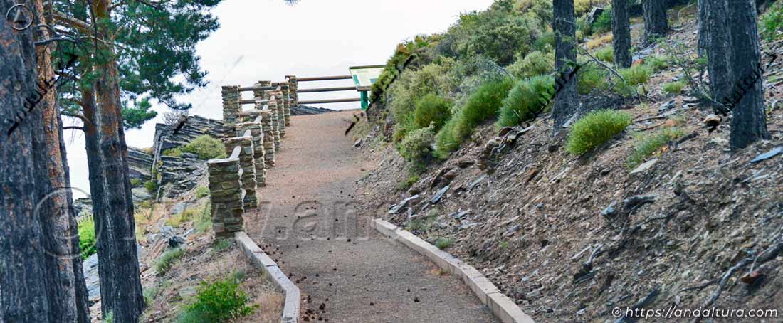 Llegando al Mirador de Ferreira - Sendero Hoyos de la Pura