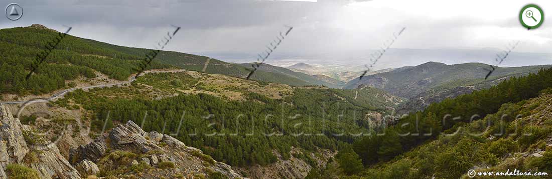 Teclea en la imagen para ver las vistas desde el Mirador de Ferreira