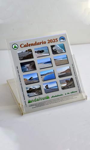 Accesos a la zona de Descarga Gratis de Calendarios para Cajas de CD en PDF de Andalucía de Andaltura