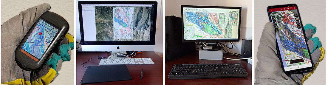 Por tu seguridad en la Estación de Esquí de Sierra Nevada descarga los modelos de nuestro Mapa Topográfico Georreferenciado