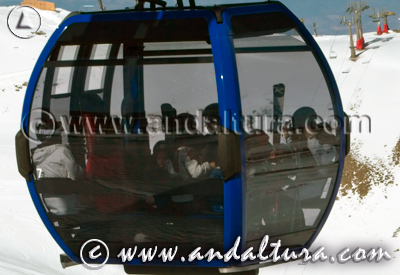 Apertura y Novedades Estación Esquí 2024-2025: Usuarios en los remontes de la Estación de Esquí Sierra Nevada