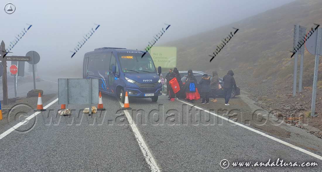 Parada Lanzadera de Pradollano a la Hoya de la Mora - Estación de Esquí de Sierra Nevada
