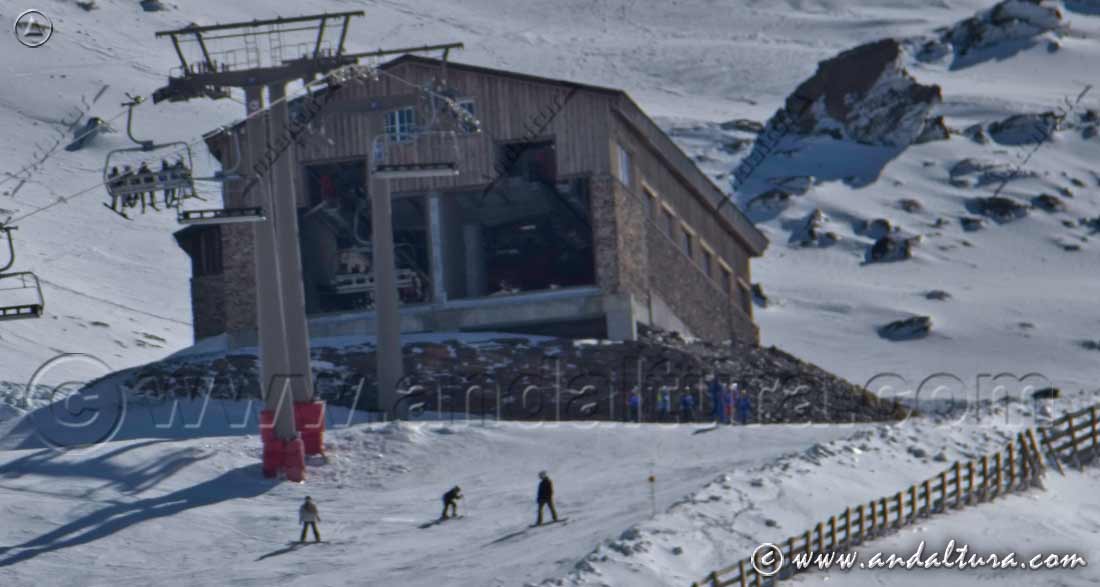 Telesilla Stadium en el Área Veleta - Estación de Esquí Sierra Nevada