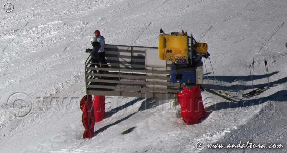 Pistas de Sierra Nevada, un lujo en todos los sentidos -Photo point panderón del Veleta