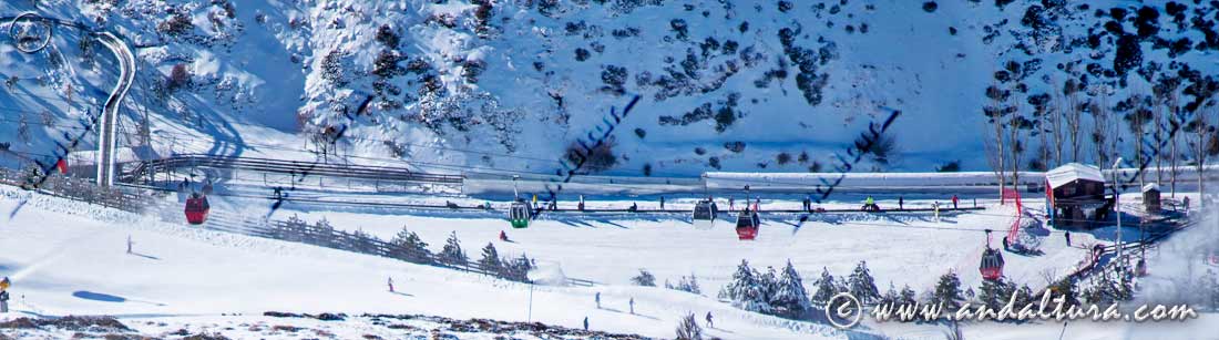 Actividades en Invierno en la Estación de Esquí Sierra Nevada - Parque Mirlo Blanco