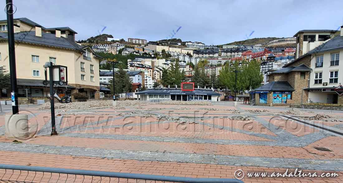 Remodelación de la Plaza de Andalucía en Pradollano