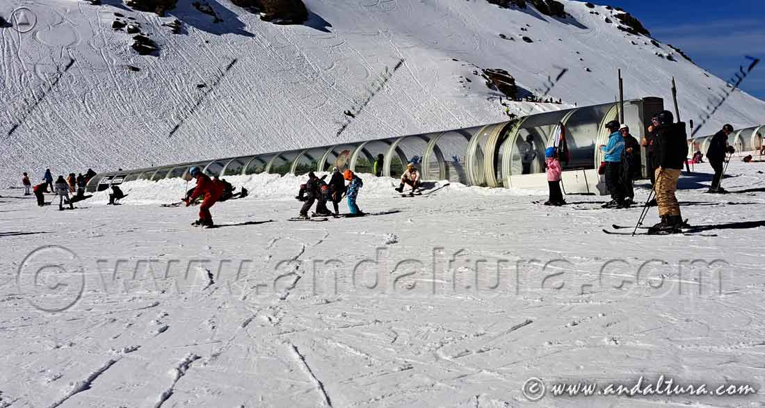 Cintas transformadoras o Alfombras mágicas techadas para principiantes de Borreguiles