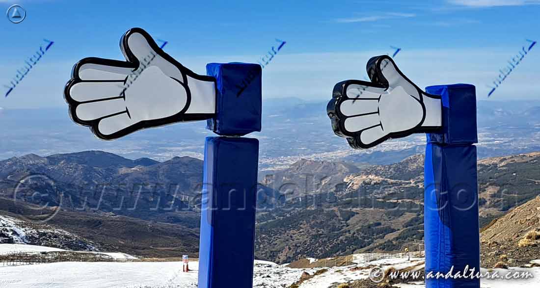 Instalaciones esquí familiar en la Estación de Esquí Sierra Nevada