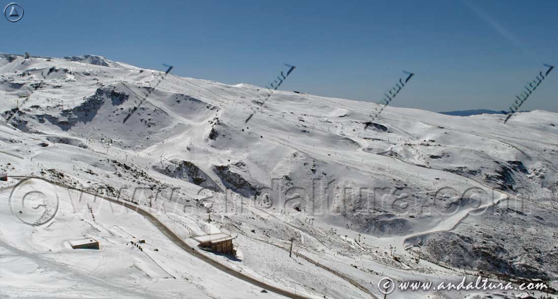 Área Loma de Dílar, la más extensa de la Estación de Esquí Sierra Nevada