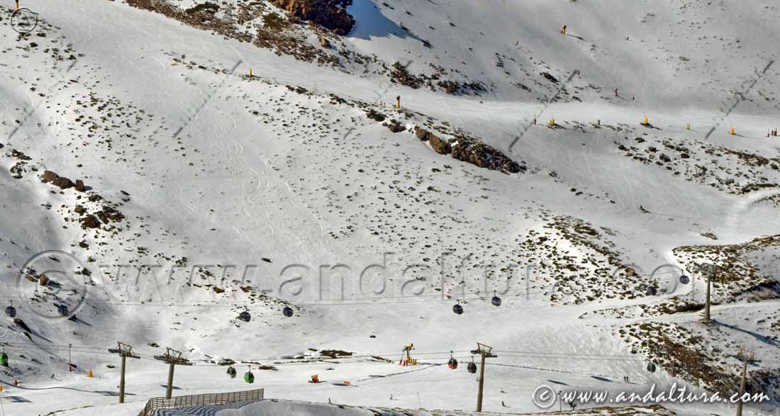Pista Negra de la Fuente del Tesoro hasta la pista El Río
