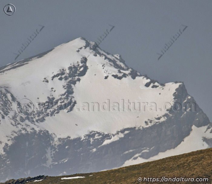 Alcazaba y Puntal del Goterón desde el Chullo
