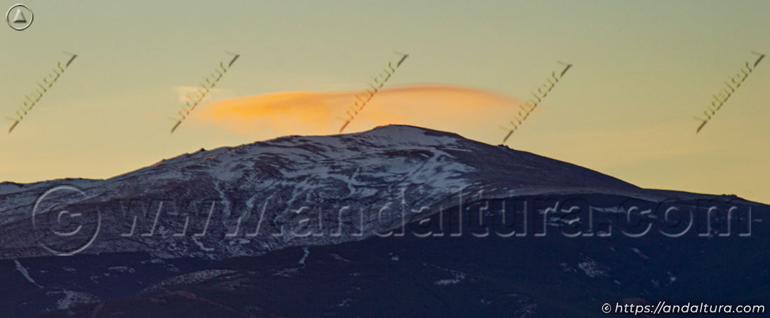 Amaneciendo sobre el Chullo - Cota máxima de Almería