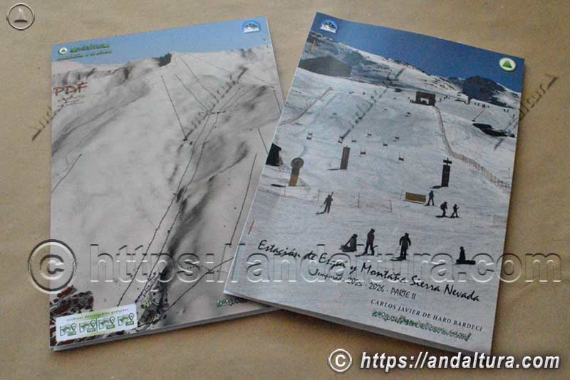 Guías de la Estación de Esquí Sierra Nevada para imprimir a Alta Calidad y para usar en dispositivos