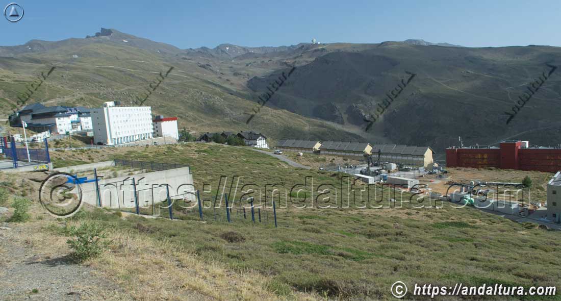 Nuevas construcciones en el entorno del CAR y del aparcamiento de los Peñones