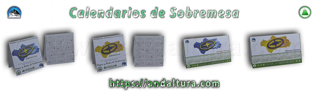 Calendarios de Andaltura 2026 dedicados al territorio, la cultura y el paisaje de Andalucía