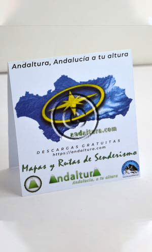 Modelo en formato A4 de los calendarios de Andaltura 2026